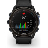 Часы-навигатор GARMIN DESCENT MK3I 43 мм CARBON GREY DLC TITANIUM WITH BLACK SILICONE BAND 010-02753-11